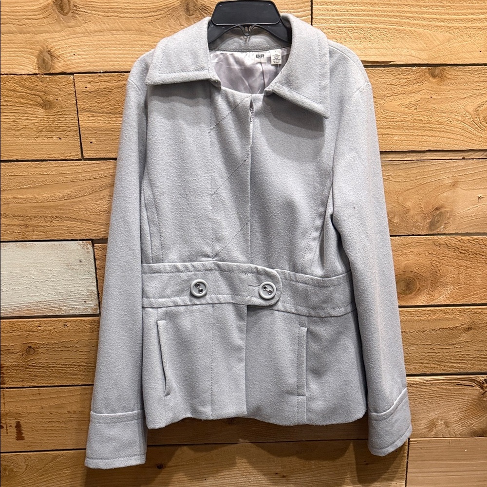 BP Light Gray Pea Coat